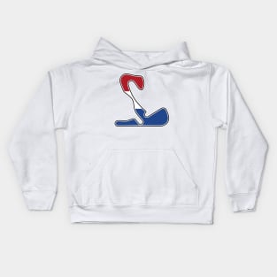 Circuit Park Zandvoort [flag] Kids Hoodie